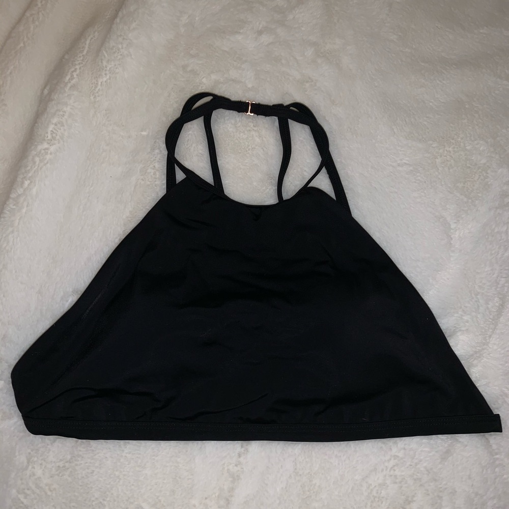Black bikini top